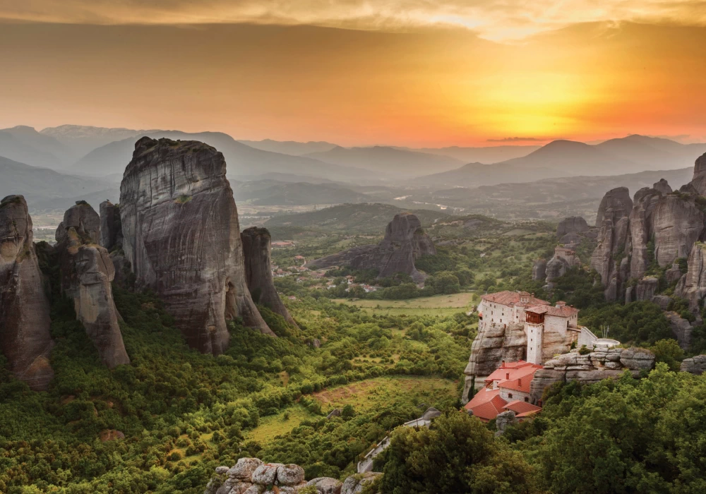 Gita di un giorno a Meteora da Atene in treno